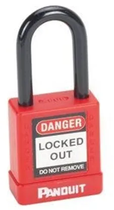 PANDUIT Ikke-ledende lås, Bøyle 38 mm