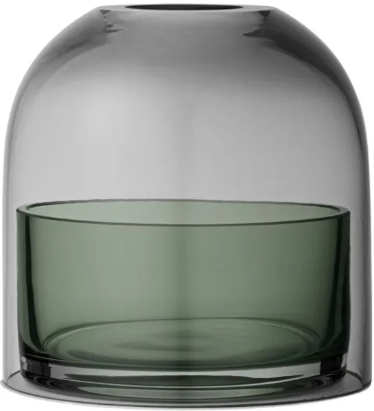 AYTM TOTA Lykt for Telys Svart/Forest