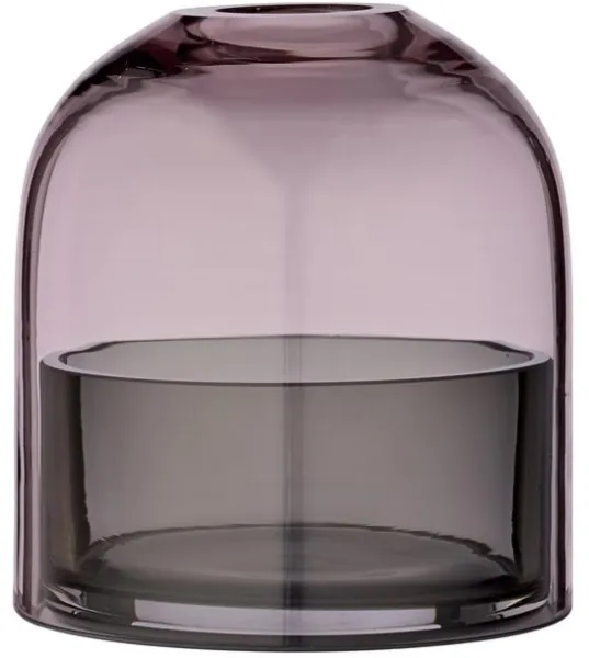 AYTM TOTA Lykt for Telys Rosa/Svart