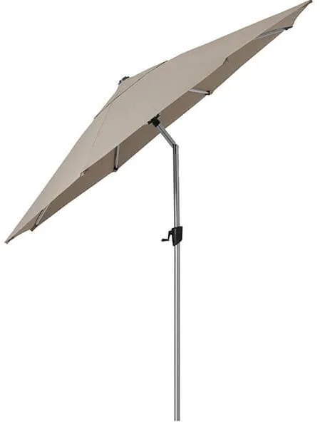 Cane-Line Sunshade parasoll m/ tilt - Ø 300 cm - Taupe