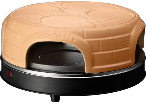 Emerio PO-113255.4 - pizzaovn/raclette - terrakotta oransje