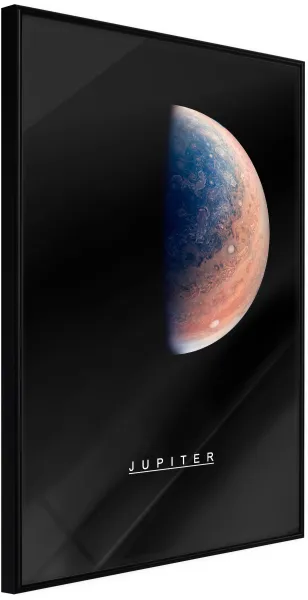 ARTGEIST Innrammet plakat - The Solar System: Jupiter Svart 30x45