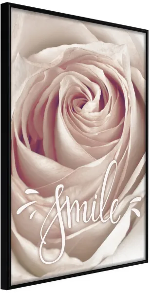 ARTGEIST Innrammet plakat - Rose with a Message Gull 20x30