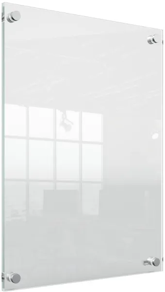 Gjennomsiktig akrylplakatramme Nobo Premium Plus A3 for veggmontering