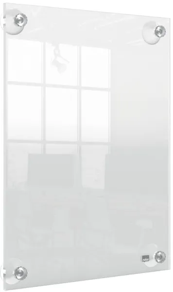 Nobo Premium Plus A4 gjennomsiktig akryl veggmontert plakatramme, flyttbar