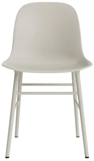 Normann Copenhagen Form Spisestol Lysegrå/Stål