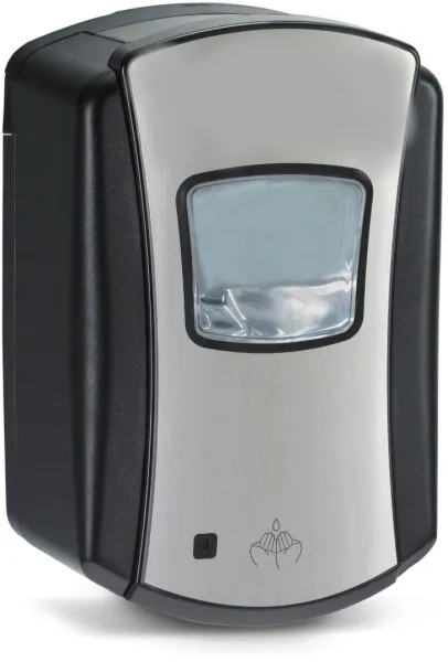 Utgår: Pristine, såpedispenser med sensor, LTX, svart/krom, 700 ml