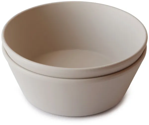 Runde boller 2-pakning - Vanilla