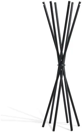 Møbel Copenhagen Coat Stumtjener i svartmalt ask/satinsvart